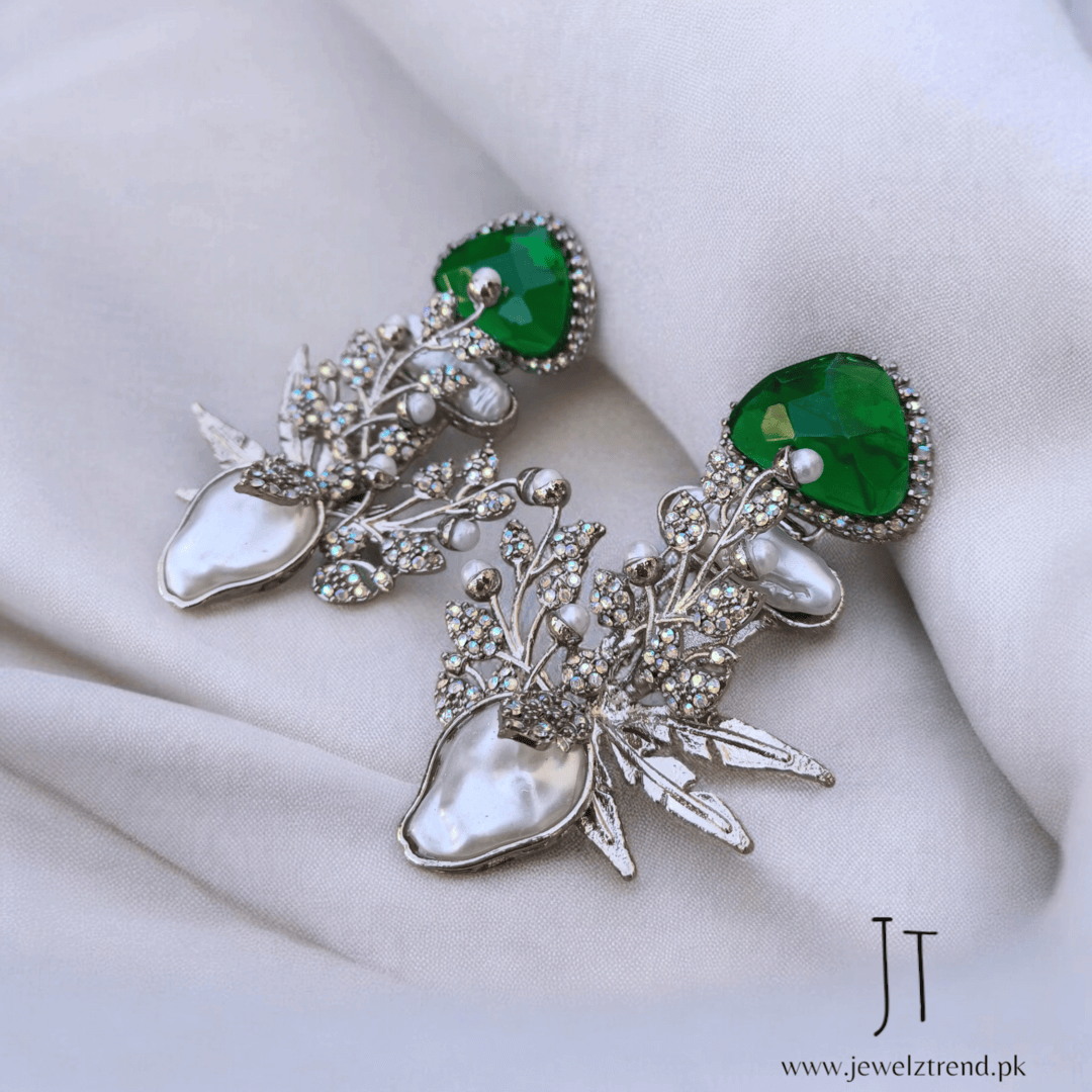 Turkish Reverie: Bold and Beautiful Long Earrings 1001