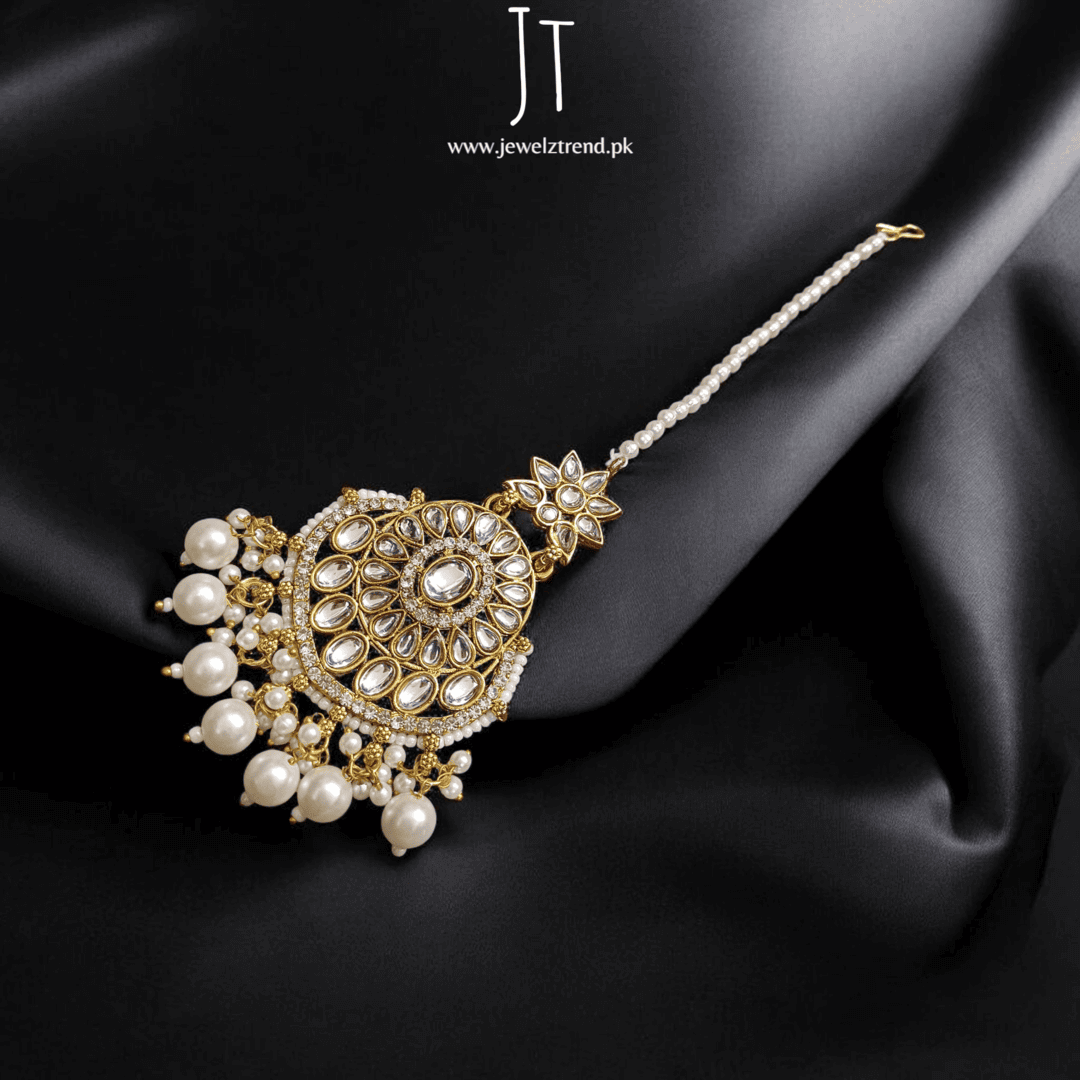 Nawabi Noor: Pure Kundan & Pearls