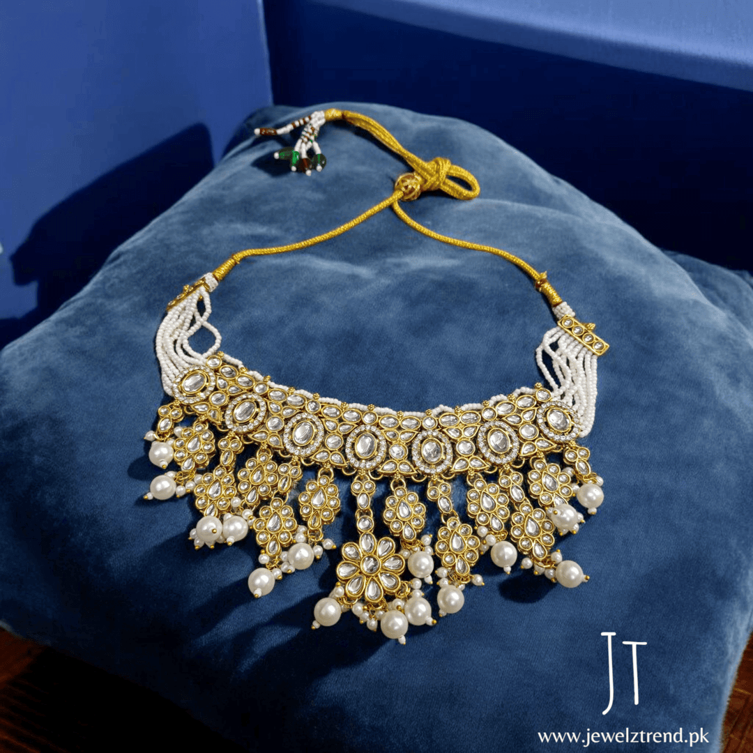 Nawabi Noor: Pure Kundan & Pearls
