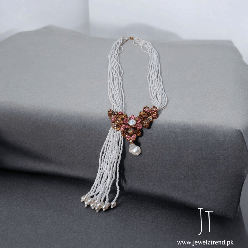 Signature Turkish Long Mala Set (Pink)