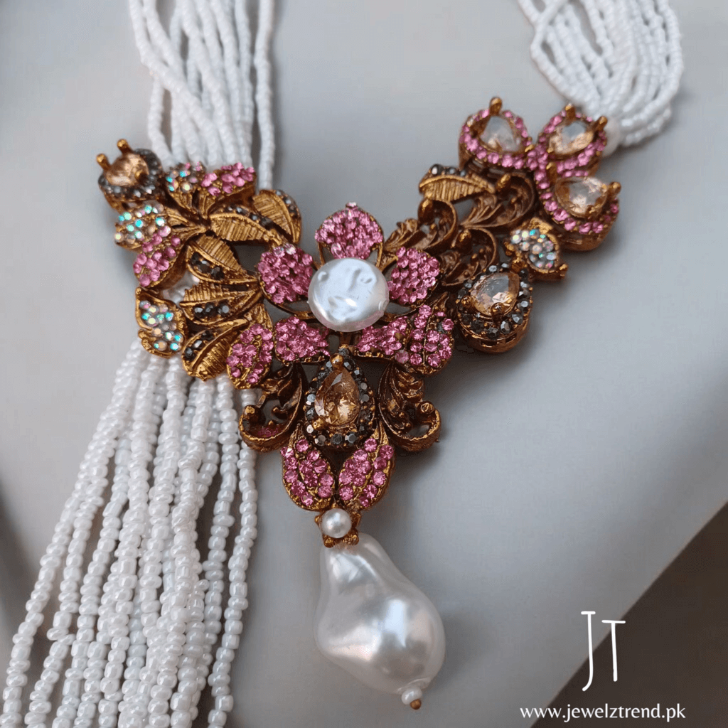 Signature Turkish Long Mala Set (Pink)
