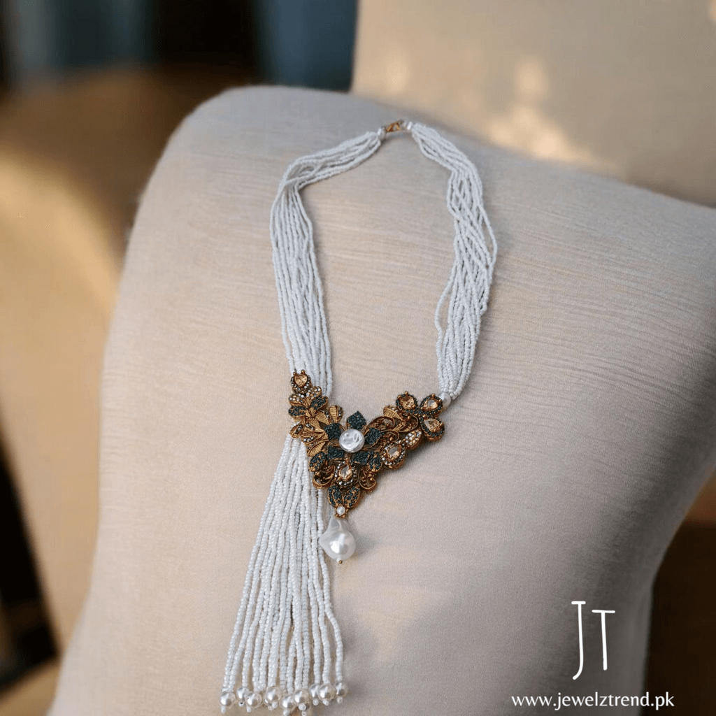 Signature Turkish Long Mala Set (Green)