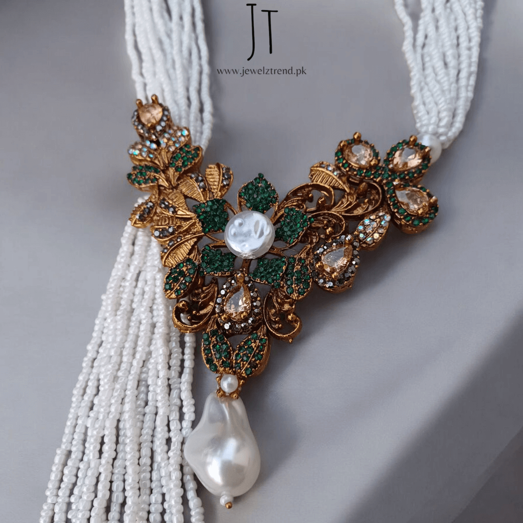 Signature Turkish Long Mala Set (Green)