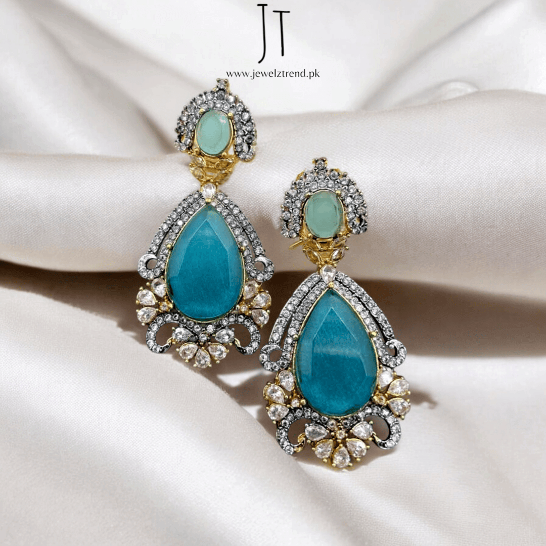 Gleaming Stone Earrings