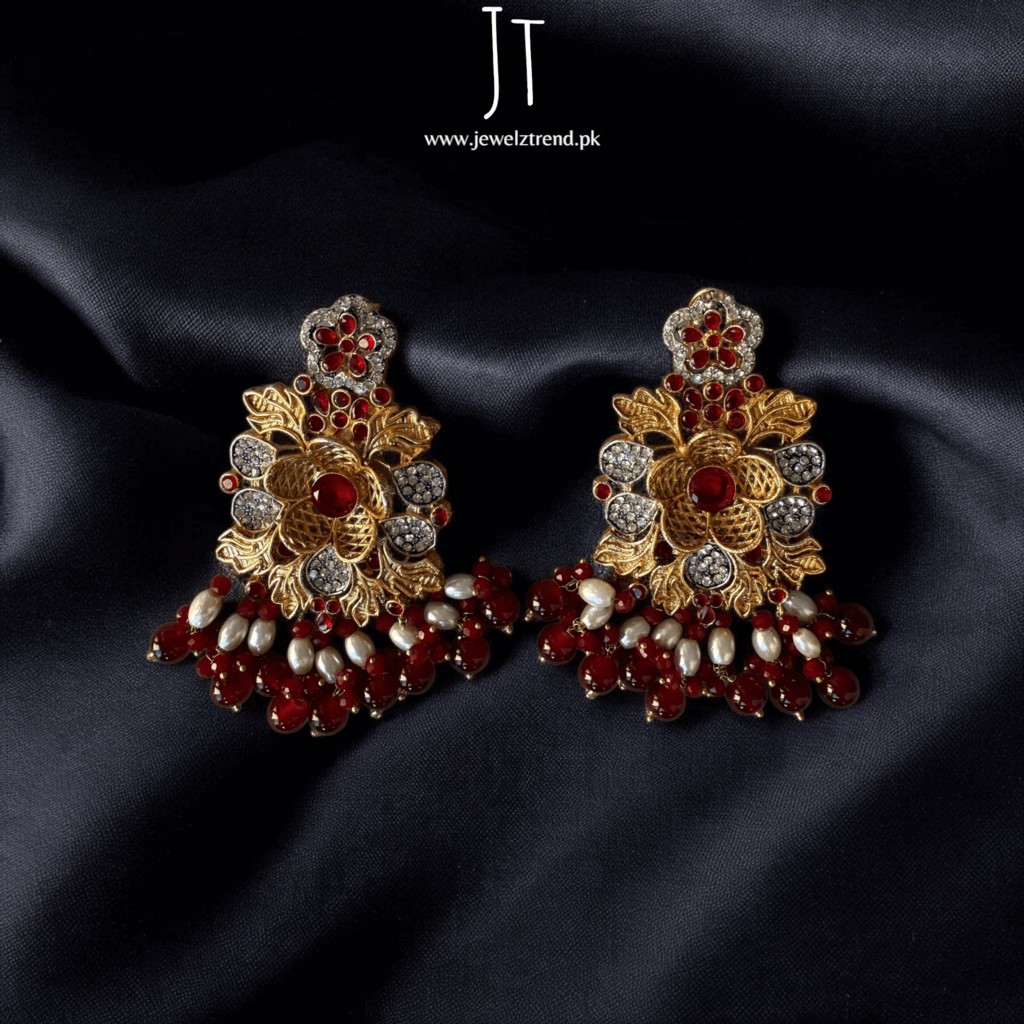 Petal Noor: Choker Set (Red)