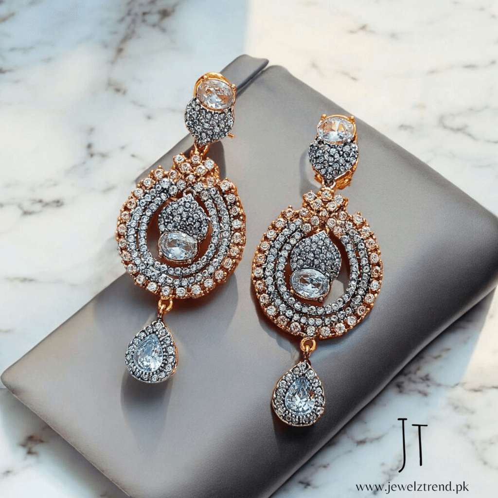 Dew Line Drops: Long Earrings