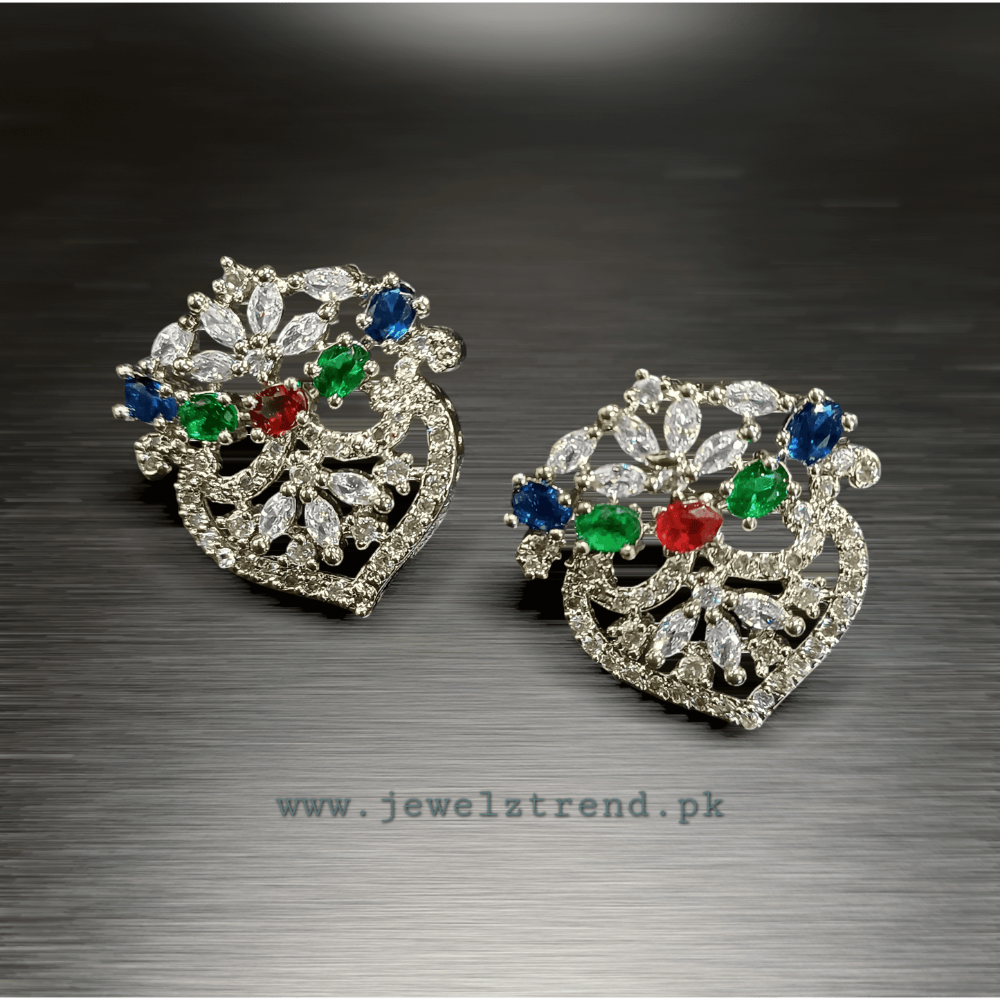 American Diamond Stone Earrings 1001