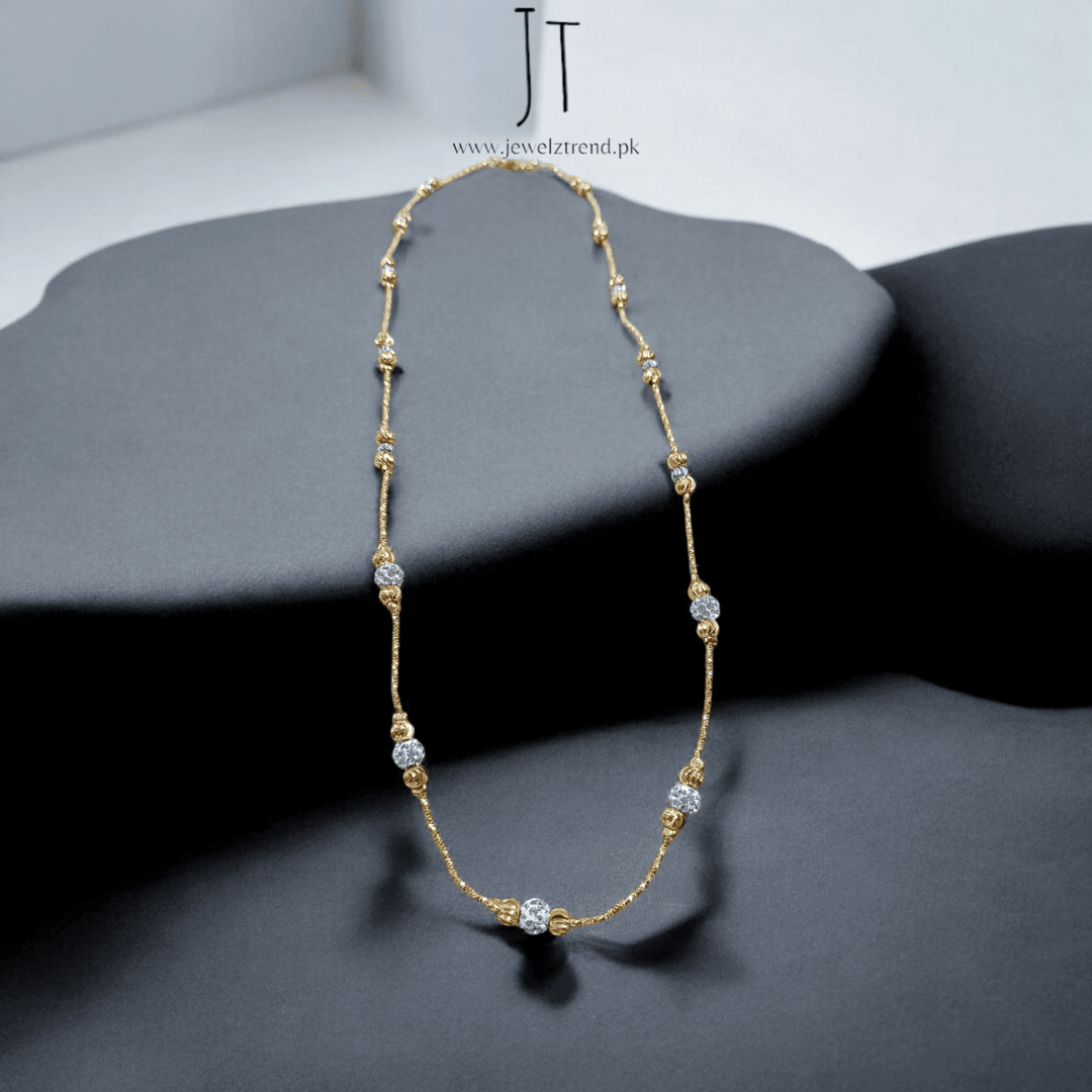 Radiant Gold Bead Chain