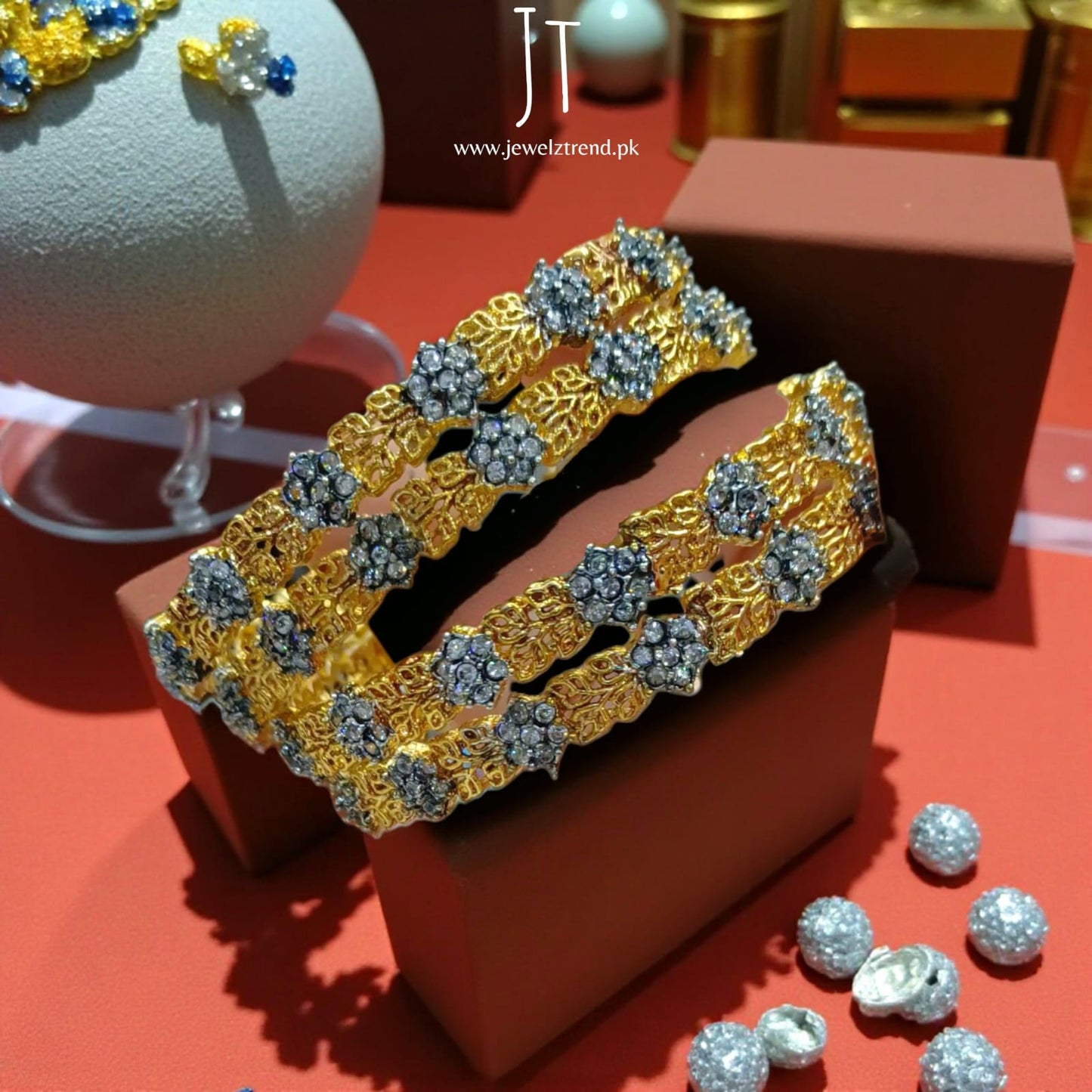 Gold Whispers: White Zircon