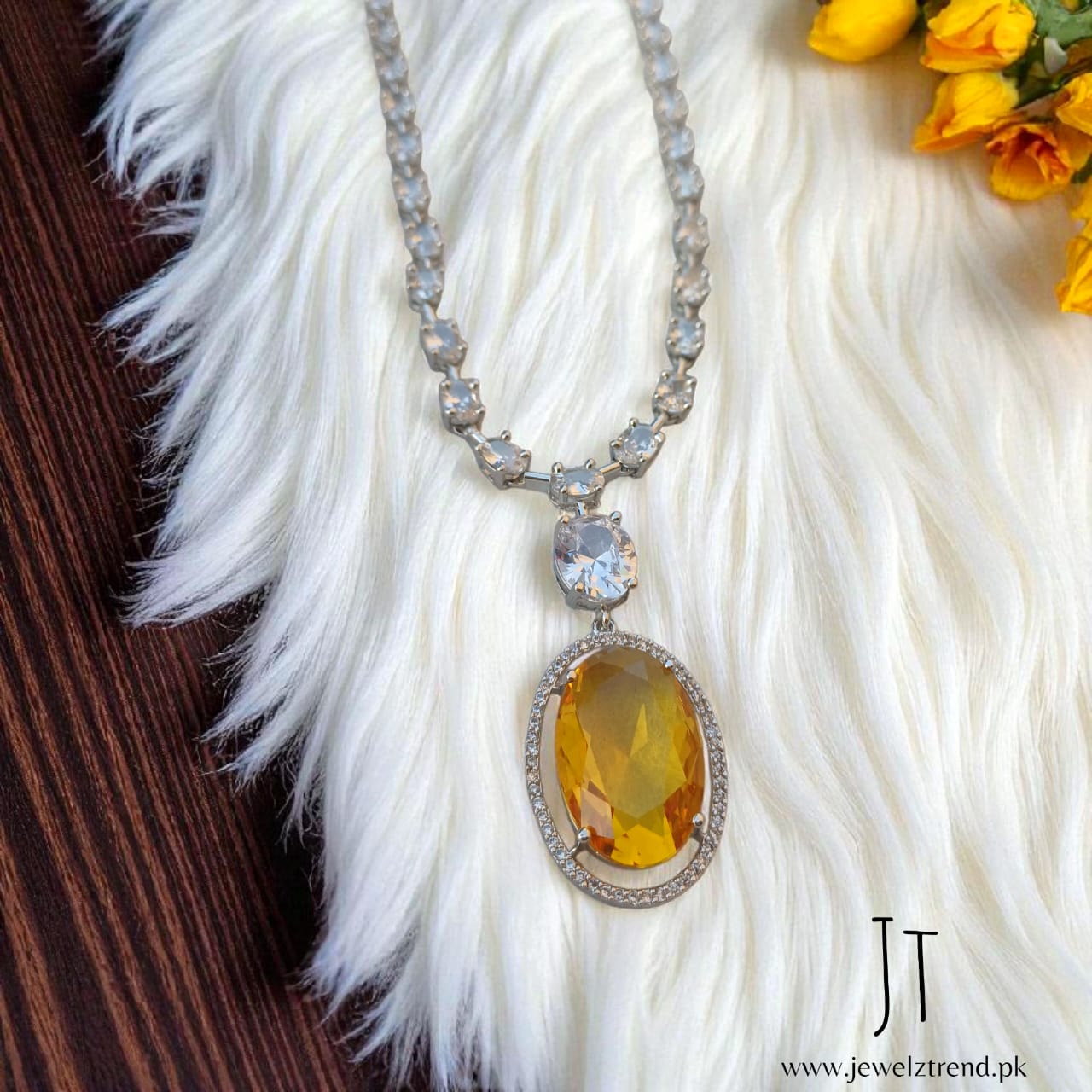 Sunshine Treat: Yellow Doublet Mala Set