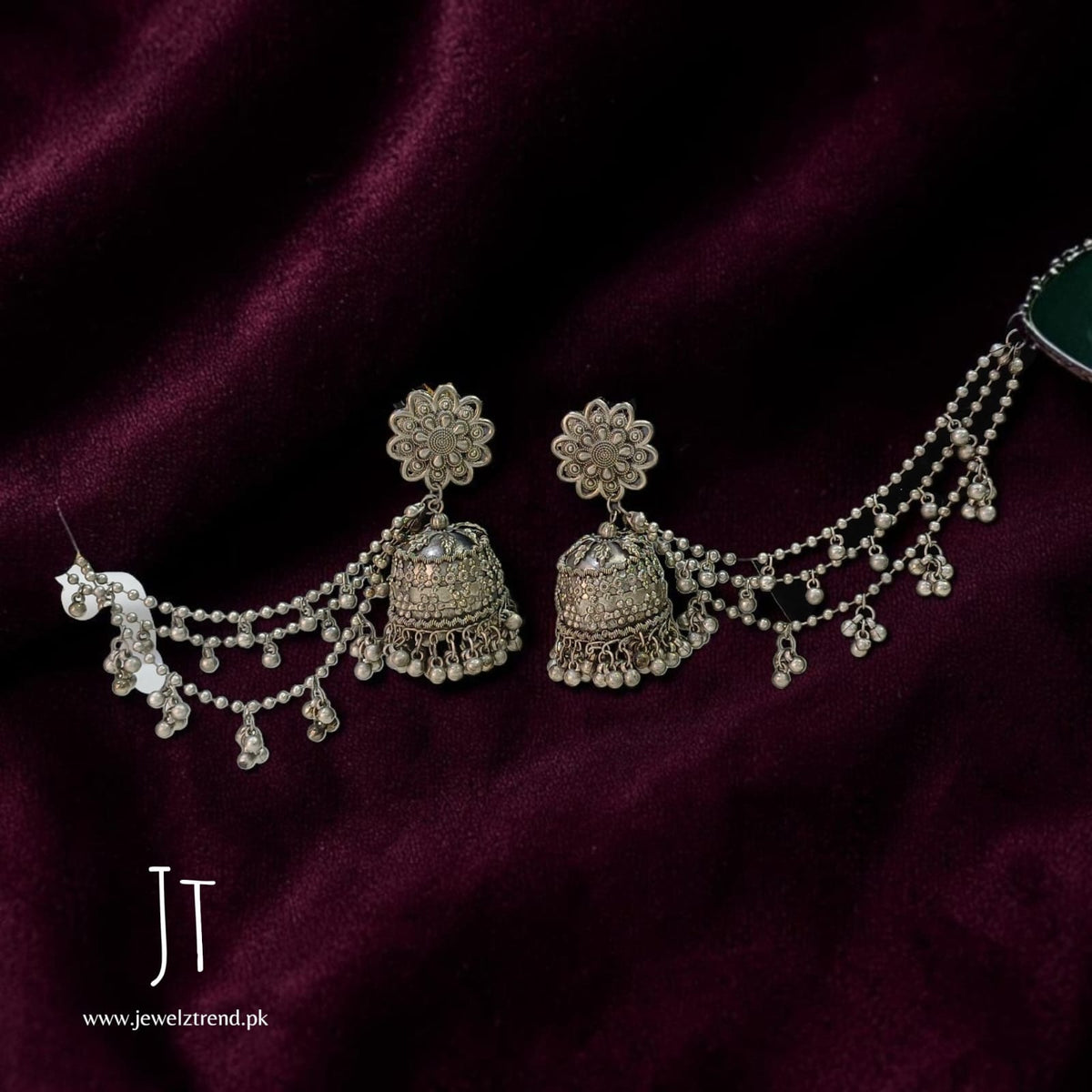 Sahara Earrings: German Silver