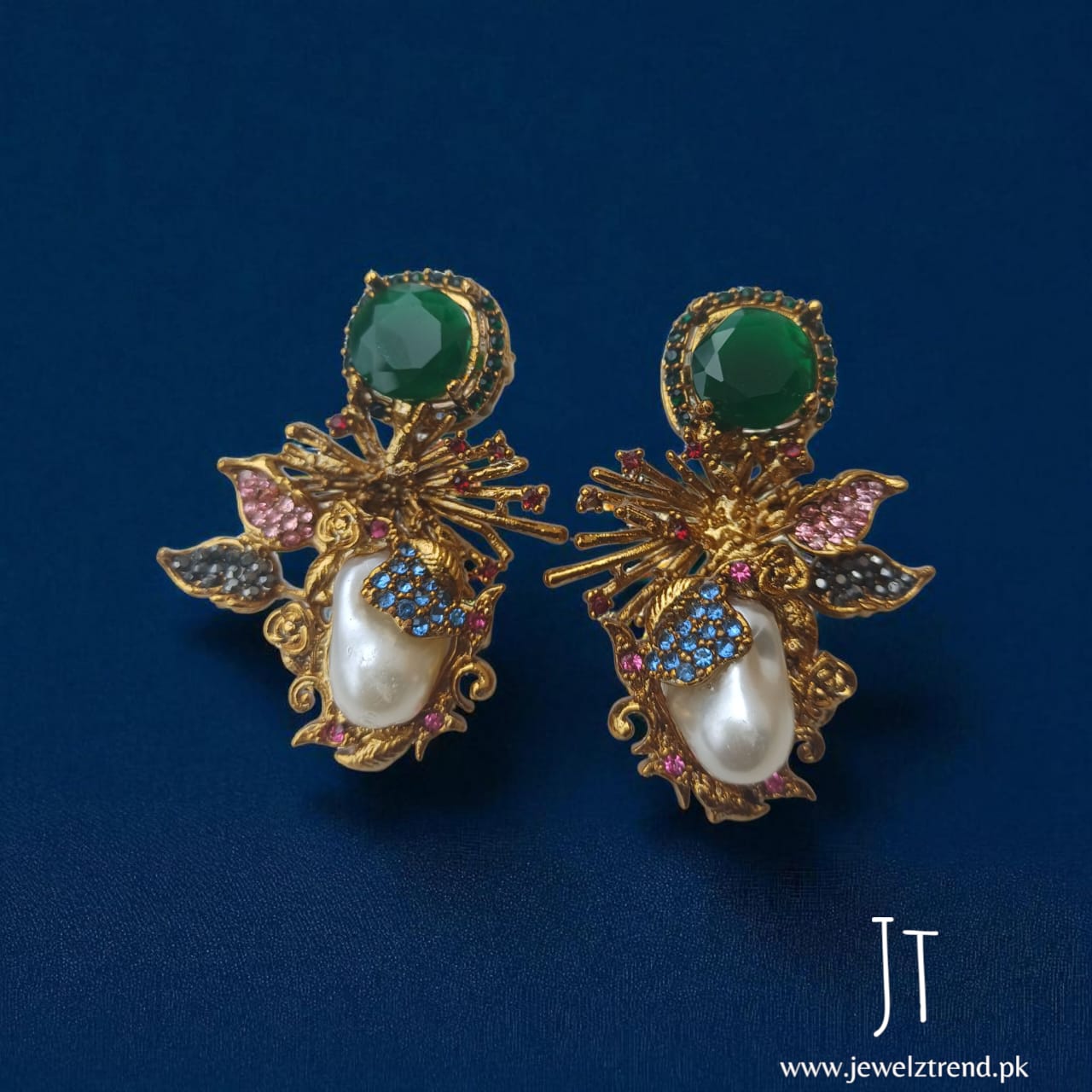 Turkish Heritage Stone Earrings