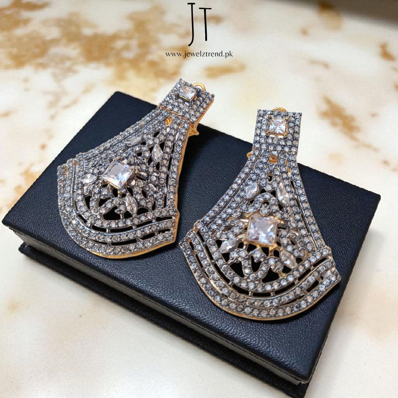 Designer Long Earrings