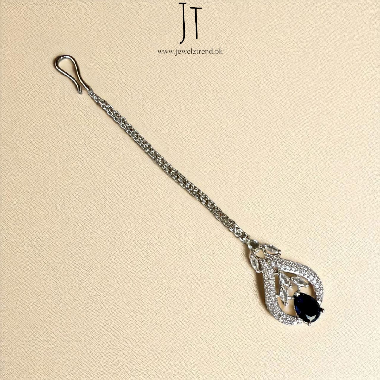Signature AD Necklace Set (Sapphire)