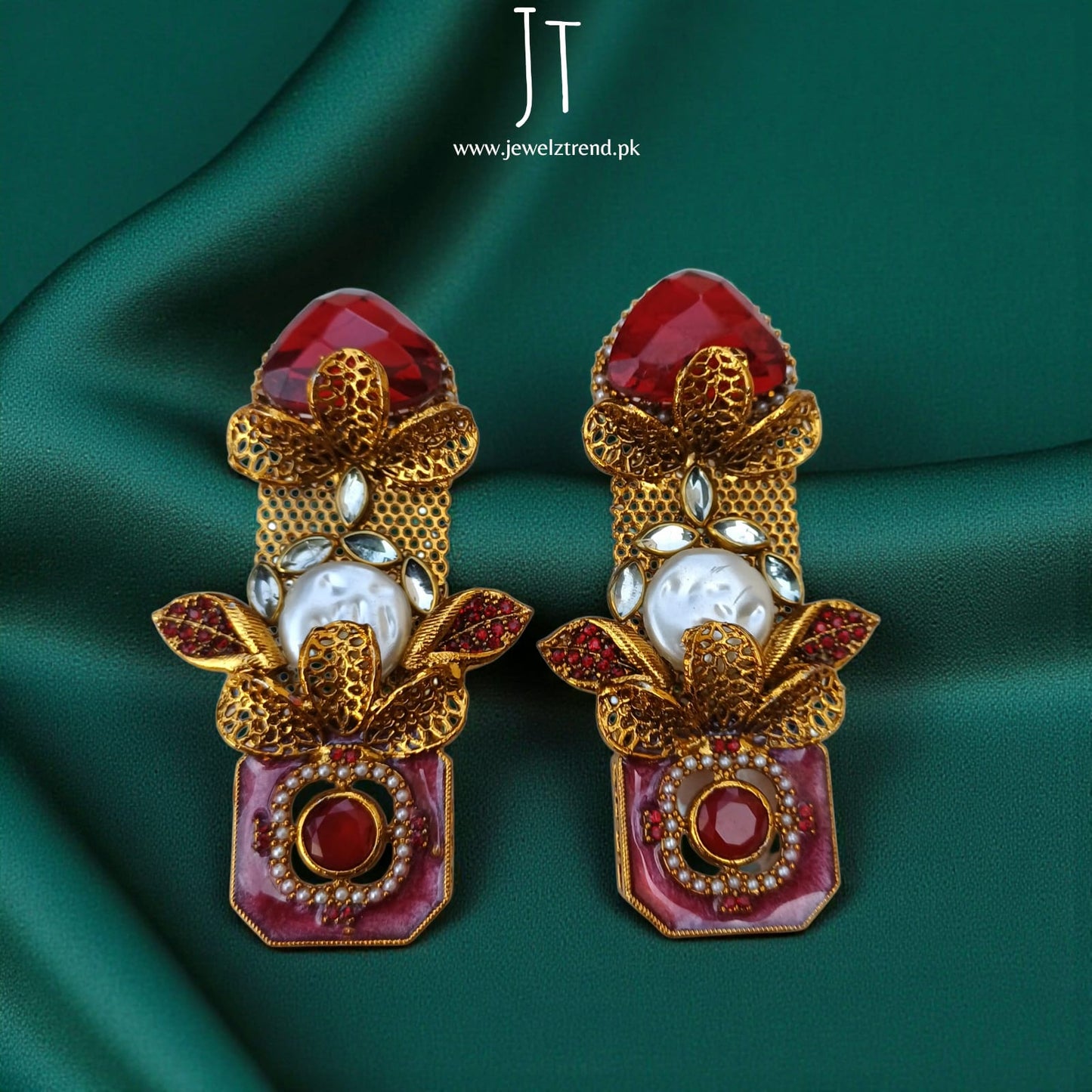 Lavender Grace: Designer Earrings