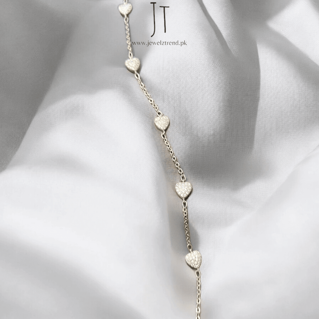 Timeless Shine: Silver Zirconia Bracelet