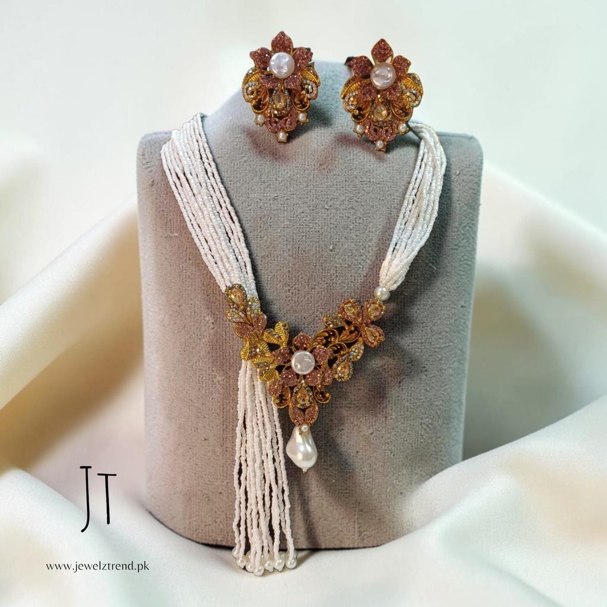 Signature Turkish Long Mala (Tea Pink)