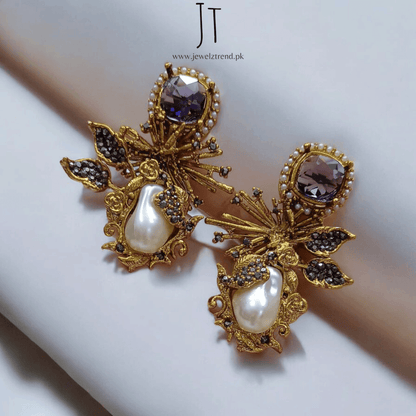 Turkish Heritage Stone Earrings