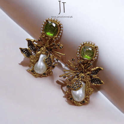 Turkish Heritage Stone Earrings