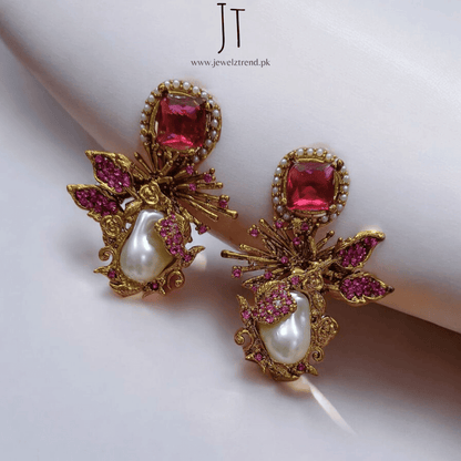 Turkish Heritage Stone Earrings