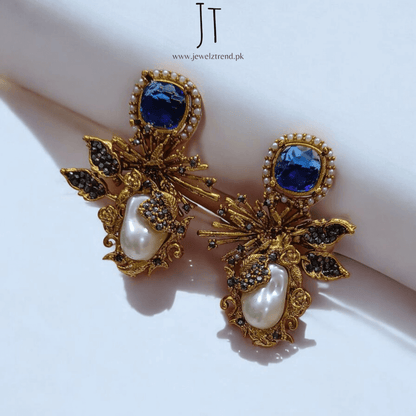 Turkish Heritage Stone Earrings
