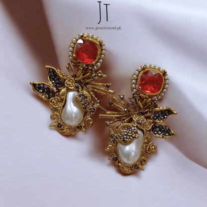 Turkish Heritage Stone Earrings