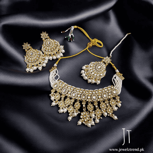 Nawabi Noor: Pure Kundan & Pearls