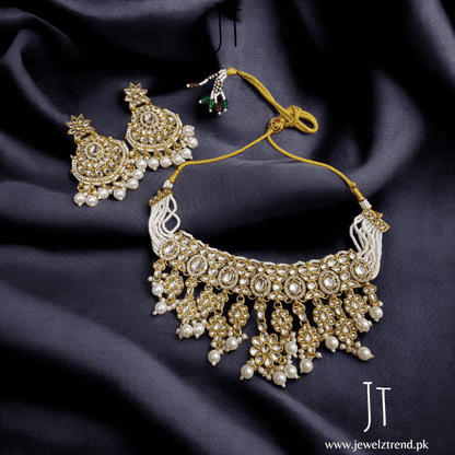 Nawabi Noor: Pure Kundan & Pearls