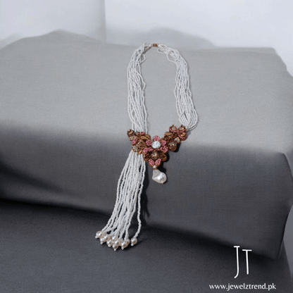 Signature Turkish Long Mala Set (Pink)