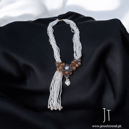 Signature Turkish Long Mala Set (Blue)