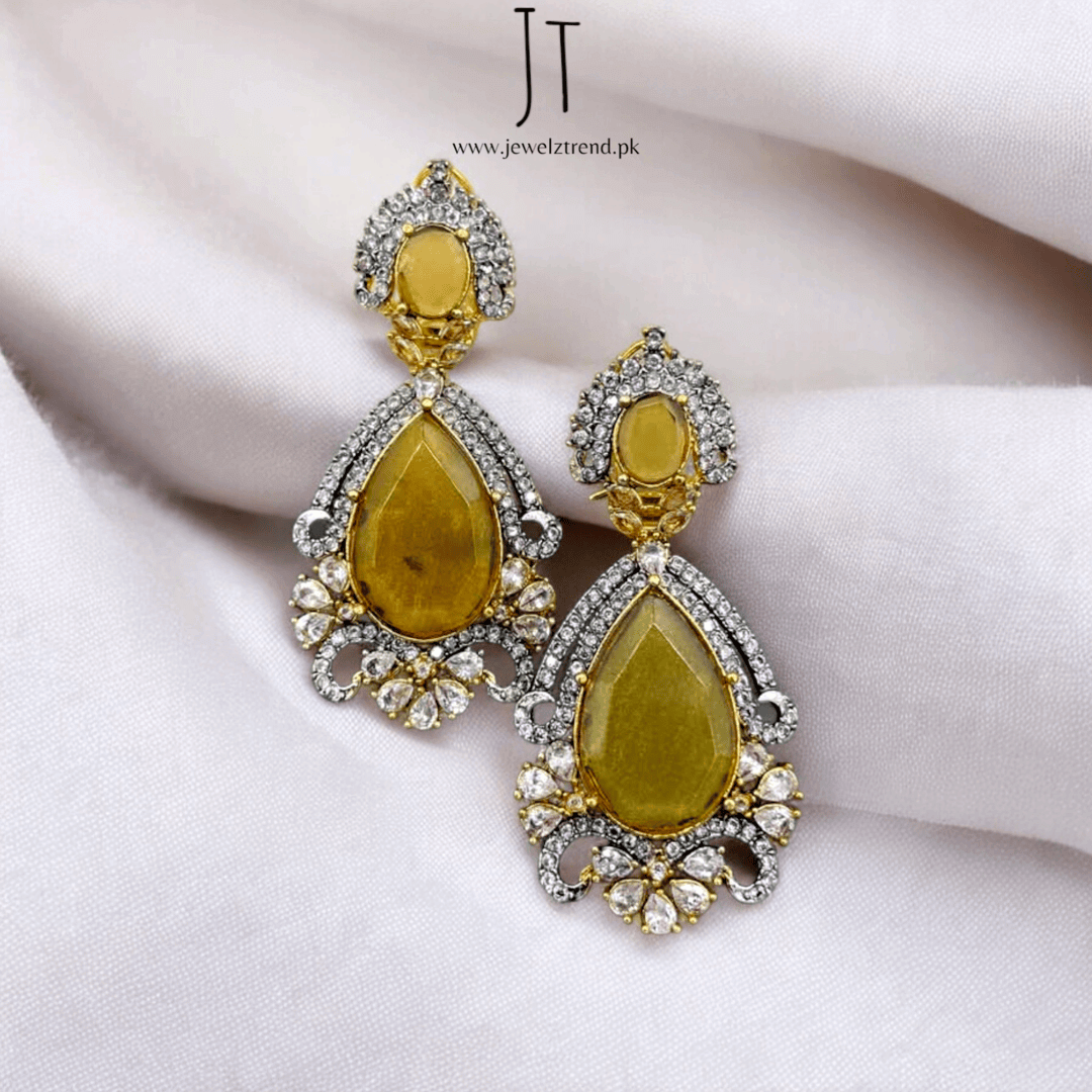 Gleaming Stone Earrings