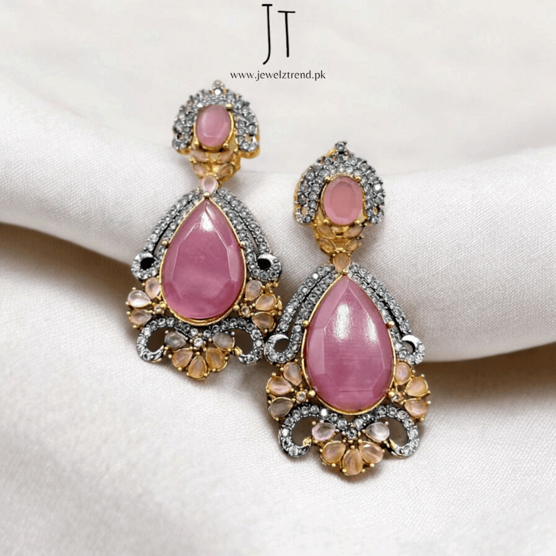 Gleaming Stone Earrings