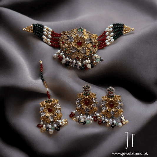 Petal Noor: Choker Set (Multi)
