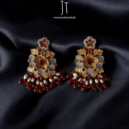 Petal Noor: Choker Set (Red)