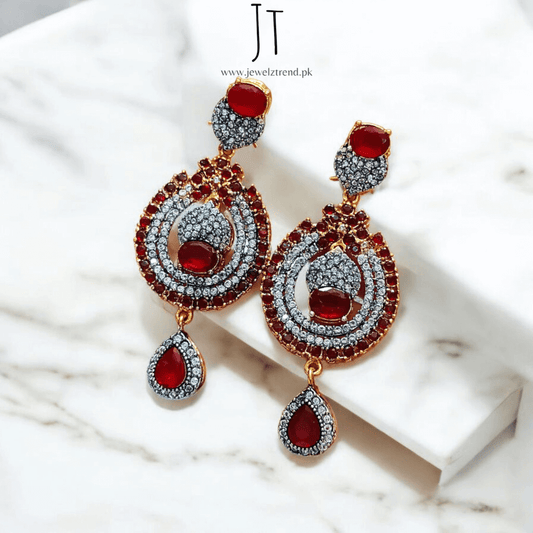 Dew Line Drops: Long Earrings