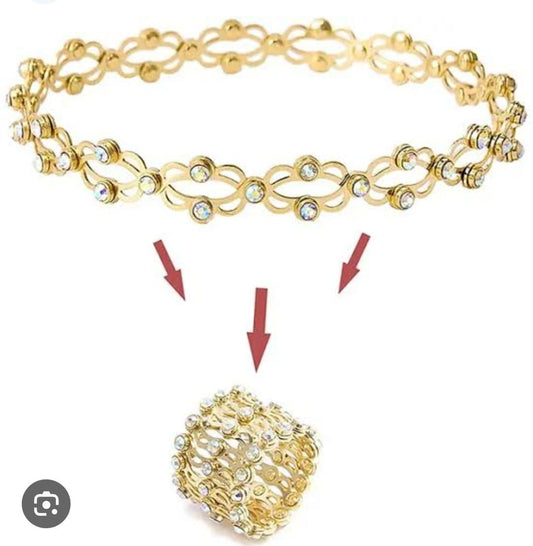 Ring Bracelet Gold