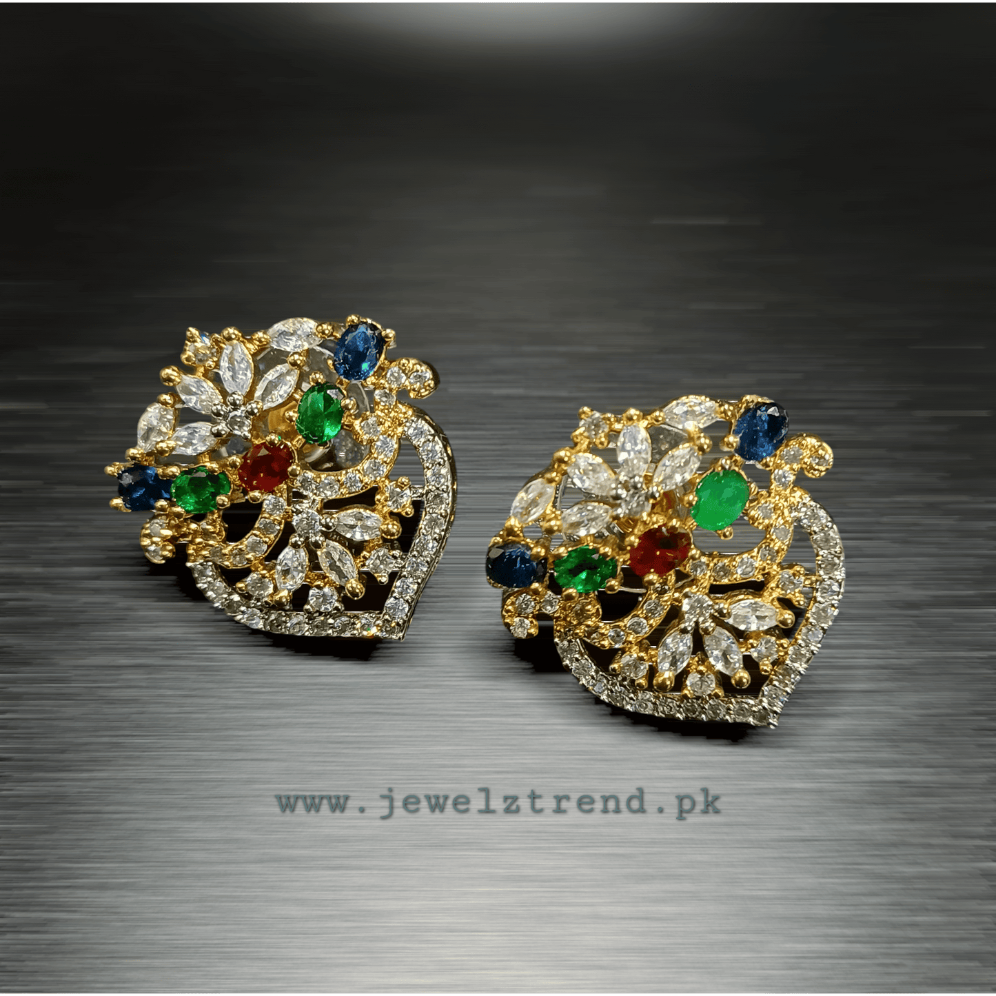 American Diamond Stone Earrings 1001