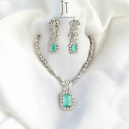 Dazzle Defined: American Diamond Necklace