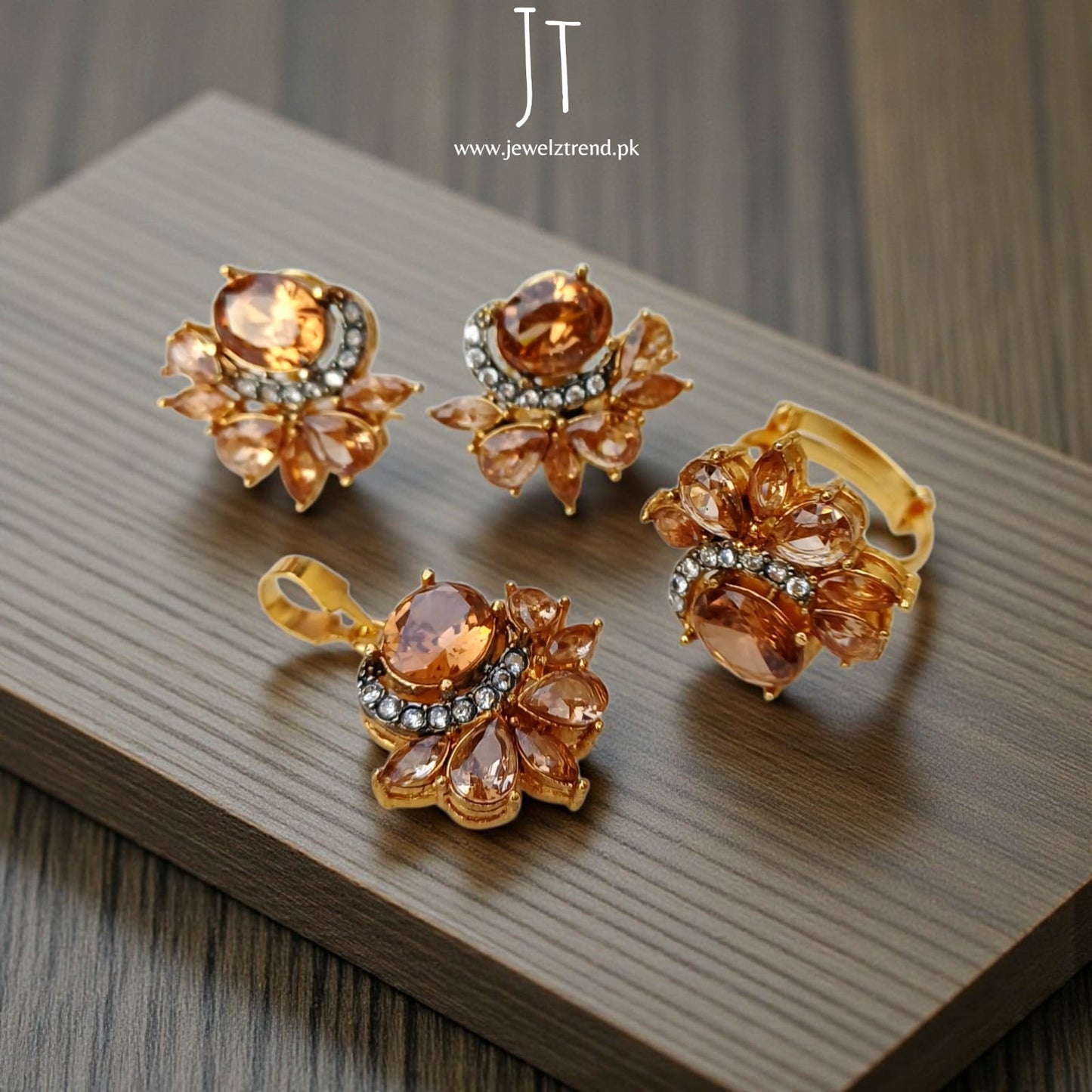 Blooming Petals: Locket Set