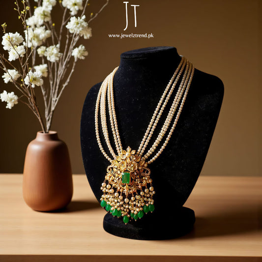 Ethnic Mala: Green