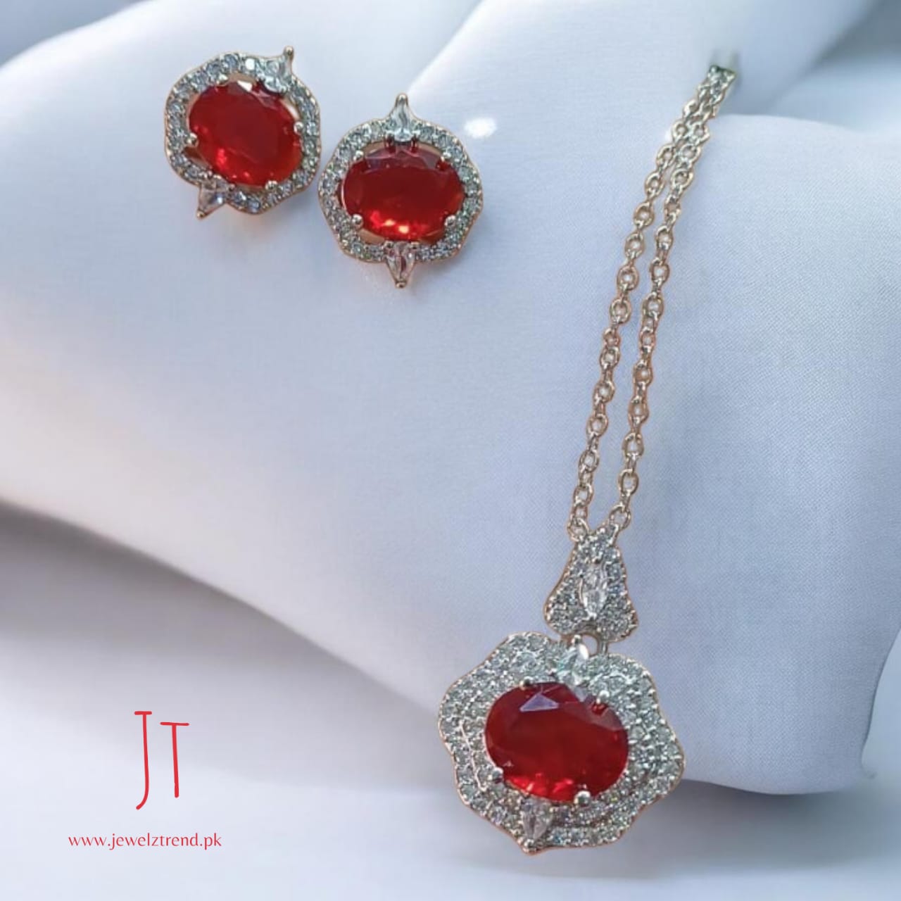 Silver AD Locket Set