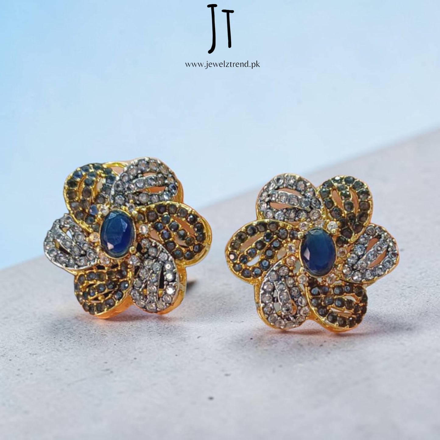 Floral Zone: Gold-Plated Tops