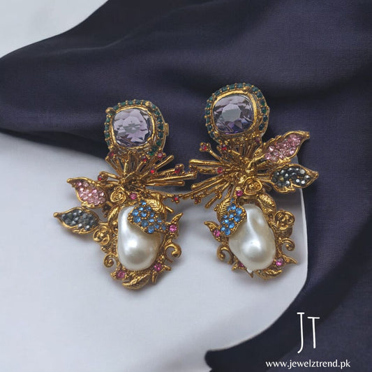 Turkish Heritage Stone Earrings