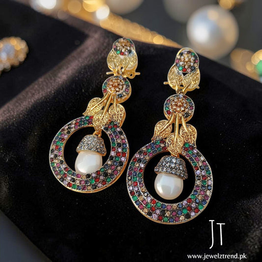 Petal Fresh: Jurao Long Earrings