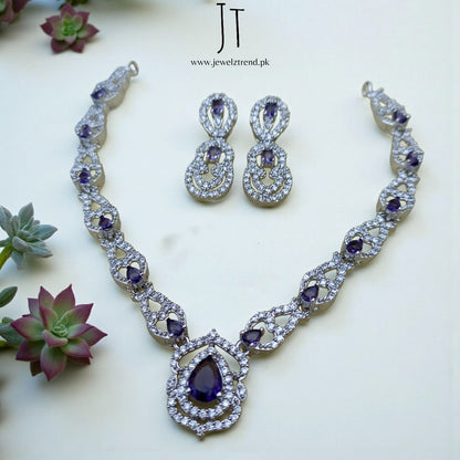Moonlight Purple Necklace