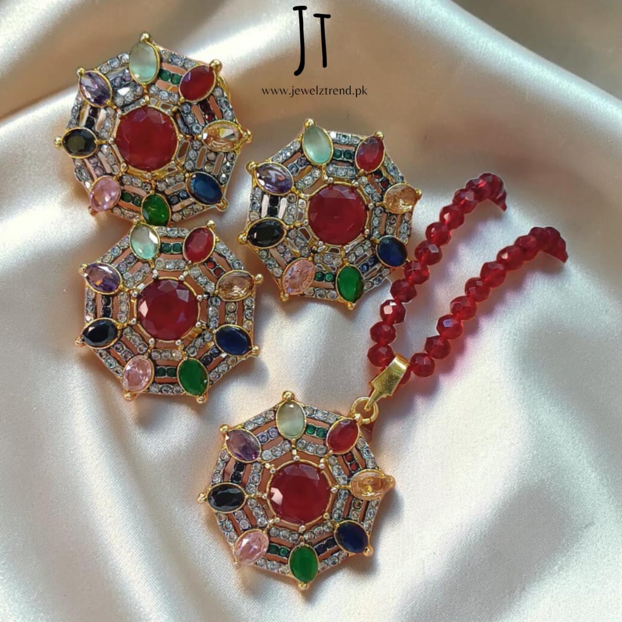 Floral Web: Locket Set