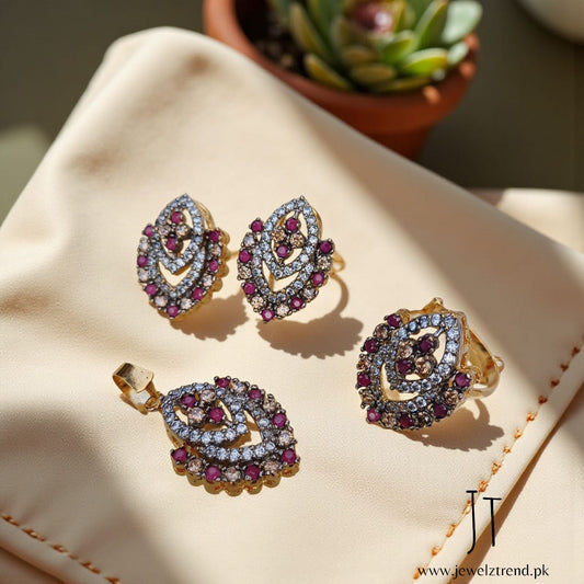 Vintage Vibes: Jurao Locket Set