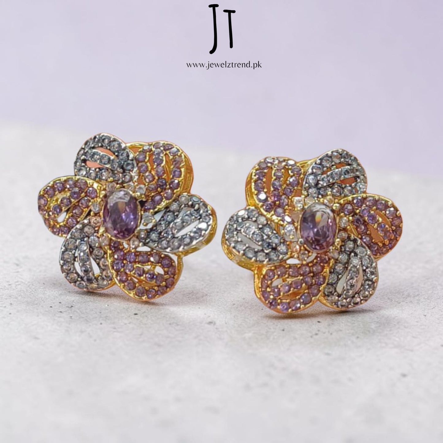 Floral Zone: Gold-Plated Tops