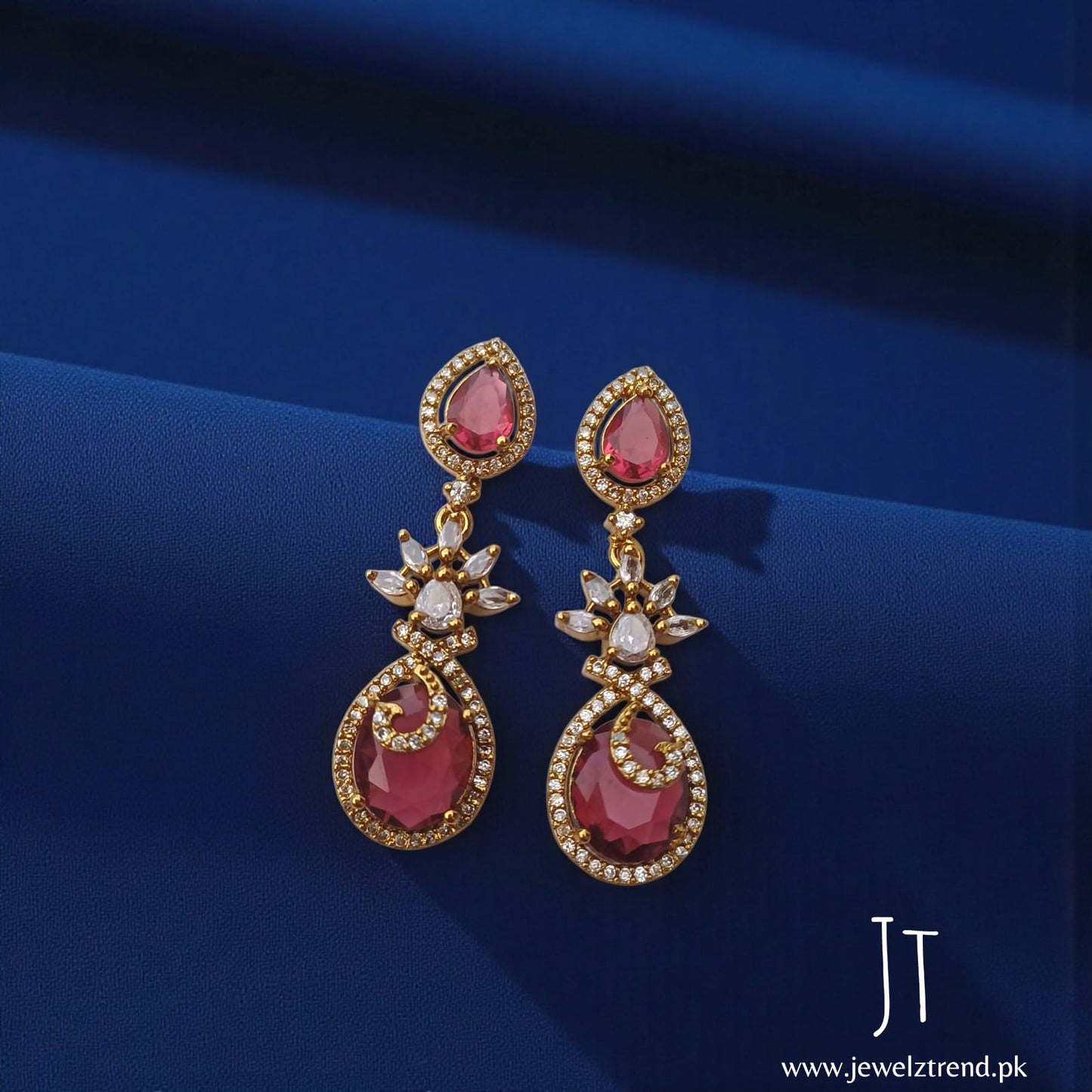 Ramsha: South Indian Earrings