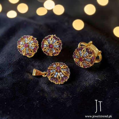 Spring Rose: Jurao Locket Set